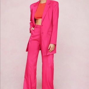 Nasty Gal Boss Babe Power Suit 2-piece in PINK 💕